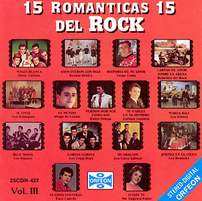 15 Romanticas del Rock Vol. III