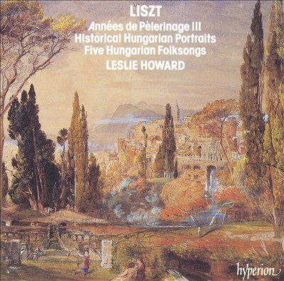 Hungarian Historical Portraits (7), for piano, S. 205 (first version)