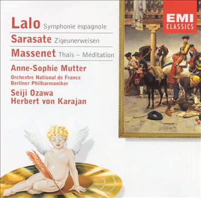 Lalo: Symphonie espagnole; Sarasate: Gypsy Airs; Massenet:  Meditation from Thais