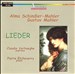 Alma Schindler-Mahler, Gustav Mahler: Lieder