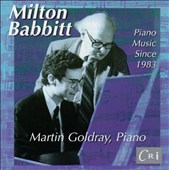 Babbitt: Piano Music Since 1983