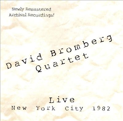 Live in New York City 1982