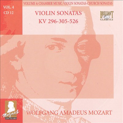 Mozart: Complete Works, Vol. 4 - Chamber Music, Violin Sonatas, Church Sonatas, Disc 12