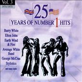 25 Years of Number 1 Hits, Vol. 3