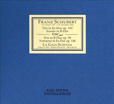 Schubert: Trio in Es-Dur Op. 100 & Sonate in B-Dur