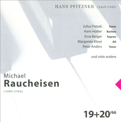 The Man at the Piano, CDs 19-20: Hans Pfitzner