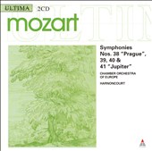 Mozart: Symphonies Nos. 38 "Prague", 39, 40 & 41 "Jupiter"
