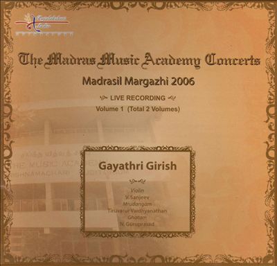 The Madras Music Academy Concerts