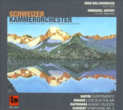 Swiss Chamber Orchestra plays Bartók, Ringger, Rautavaara & Schubert