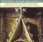 Purcell: The Complete Anthems and Services, Vol. 5