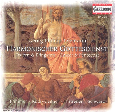 Telemann: Harmonischer Gottesdienst, Cantatas for Easter & Pentecost