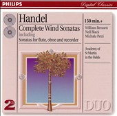 Handel: Complete Wind Sonatas