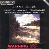 Sibelius: Symphony No. 1; Finlandia