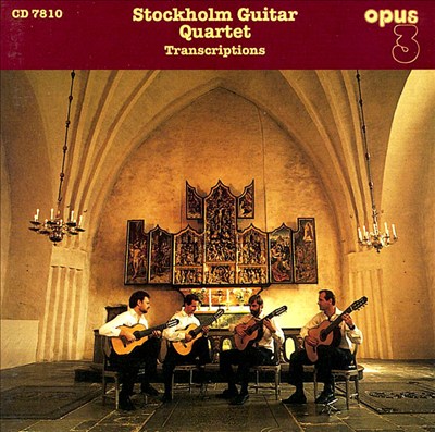 Stockholm Guitar Quartet: Transcriptions