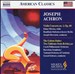 Joseph Achron: Violin Concerto No. 1, Op. 60; Golem (Suite); Two Tableaux from Belshazzar