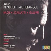 Benedetti Michelangeli plays Bach, Scarlatti, Galuppi