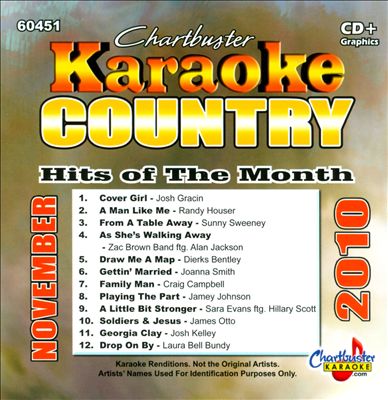 Chartbuster Karaoke: Country Hits Of The Month - November 2010