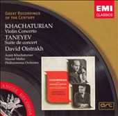 Khachaturian: Violin Concerto; Taneyev: Suite de concert