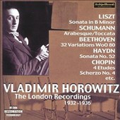 Vladimir Horowitz: The London Recordings, 1932 - 1936