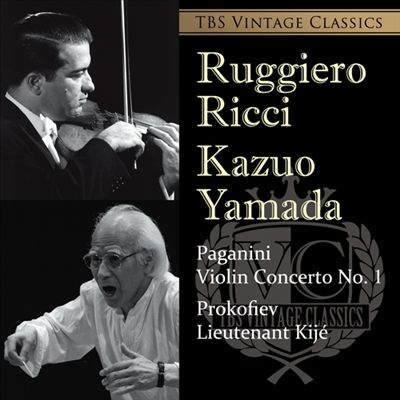 Paganini: Violin Concerto No. 1; Prokofiev: Lieutenant Kijé