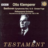 Beethoven: Symphonies Nos. 1 & 8; Grosse Fuge