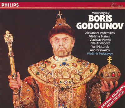 Boris Godunov, opera in 4 acts with a prologue (1872 version)