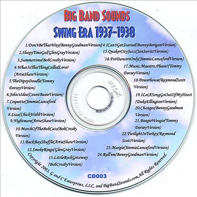 Big Band Sounds: Swing Era 1937-1938