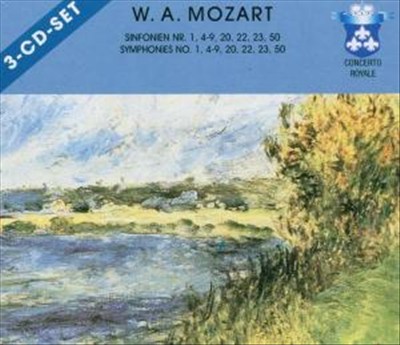 Mozart: Symphonies Nos. 1, 4-9, 20, 22, 23 & 50 [Germany]