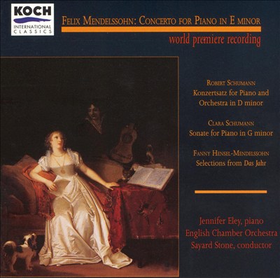 Mendelssohn: Piano Concerto in E minor; Schumann: Konzertsatz