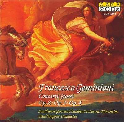 Francesco Geminiani: Concerti Grossi Op. 2, Op. 3, Op. 4