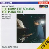 W.A. Mozart: The Complete Sonatas for Piano, Vol. 4