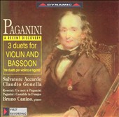 Paganini: 3 Duets for Violin and Bassoon