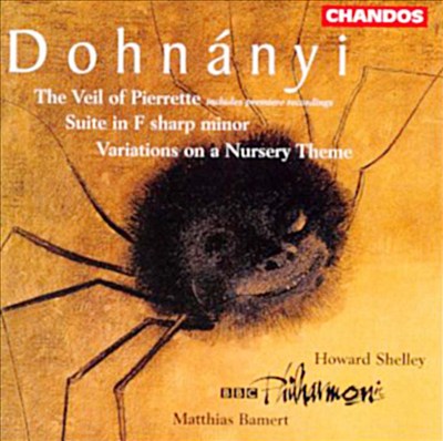 Variations on a Nursery Song, for piano & orchestra, Op. 25