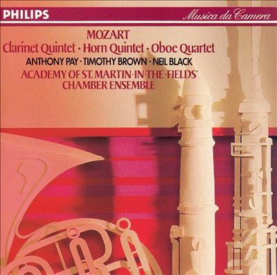 Mozart: Clarinet Quintet; Horn Quintet; Oboe Quintet