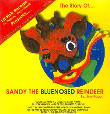 The Story of Sandy the Bluenosed Reindeer