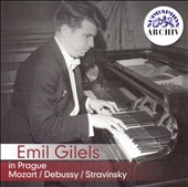 Emil Gilels in Prague