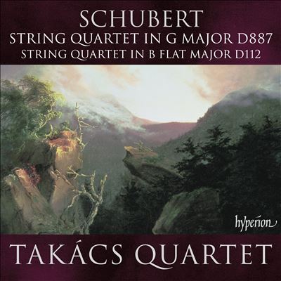 Schubert: String Quartet in G major D887; String Quartet in B flat major D112