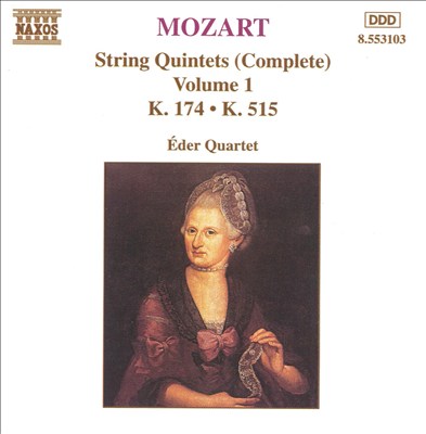 Mozart: String Quintets (Complete), Vol. 1