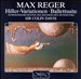 Reger: Hiller Variations/ Ballet Suite
