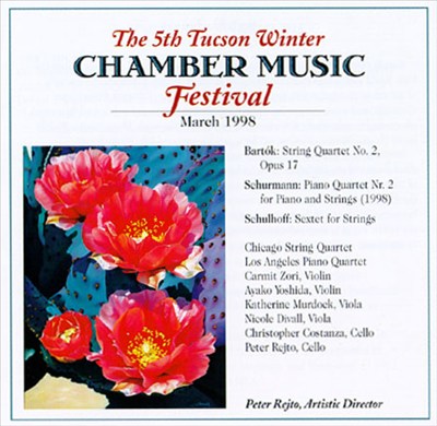 The 5th Tucson Winter Chamber Music Festival, March 1998