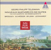 Telemann: Nouveaux Quatuors en Six Suites