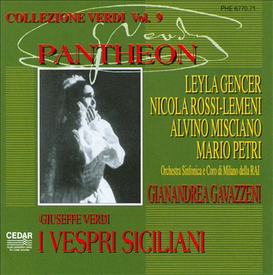 I Vespri siciliani (Les vêpres siciliennes), opera