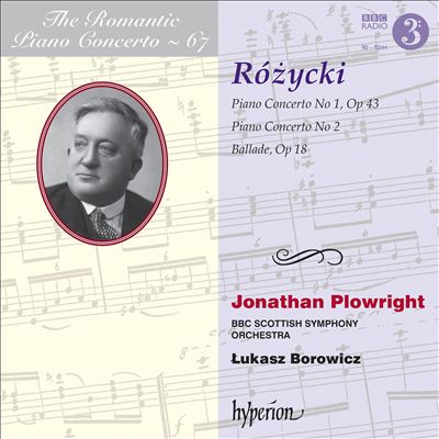 The Romantic Piano Concerto, Vol. 67: Rózycki