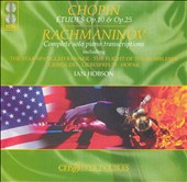 Chopin: Études, Opp. 10 & 25; Rachmaninov: Complete Piano Transcriptions