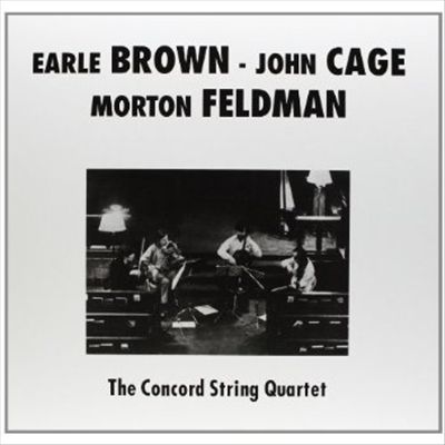 Earle Brwon, John Cage, Morton Feldman