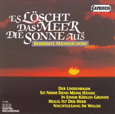 Das Testament ("Im alten Faß zu Heidelberg"), for male chorus