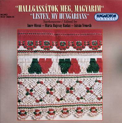 Listen My Hungarians: Hungarian Folk Music