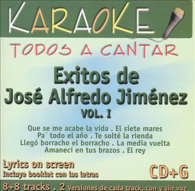 Exitos De José Alfredo Jiménez, Vol. 1
