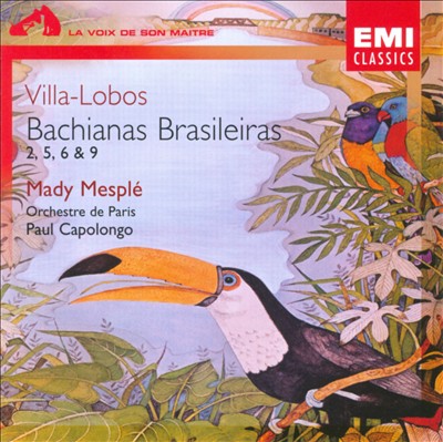 Bachianas Brasileiras No. 5, for voice & 8 cellos, A. 389