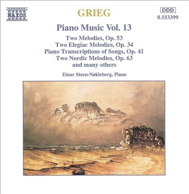 Grieg: Piano Music, Vol. 13